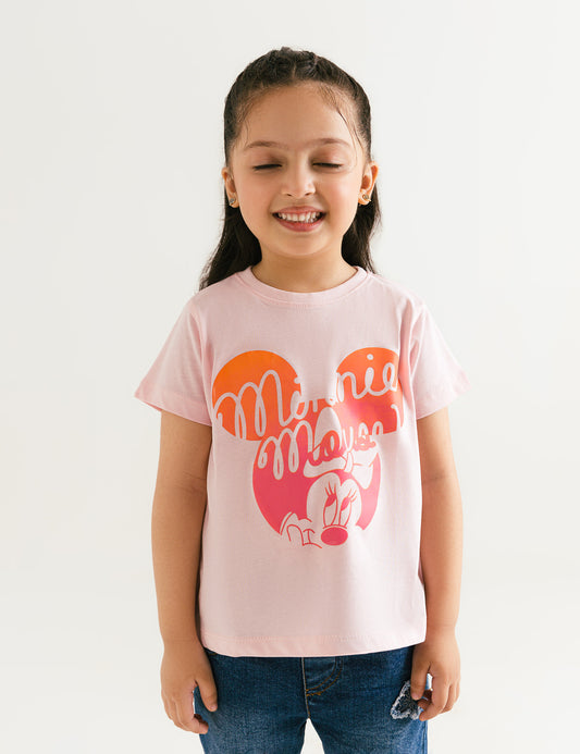 MINNIE MOUSE PRINTED T-SHIRT