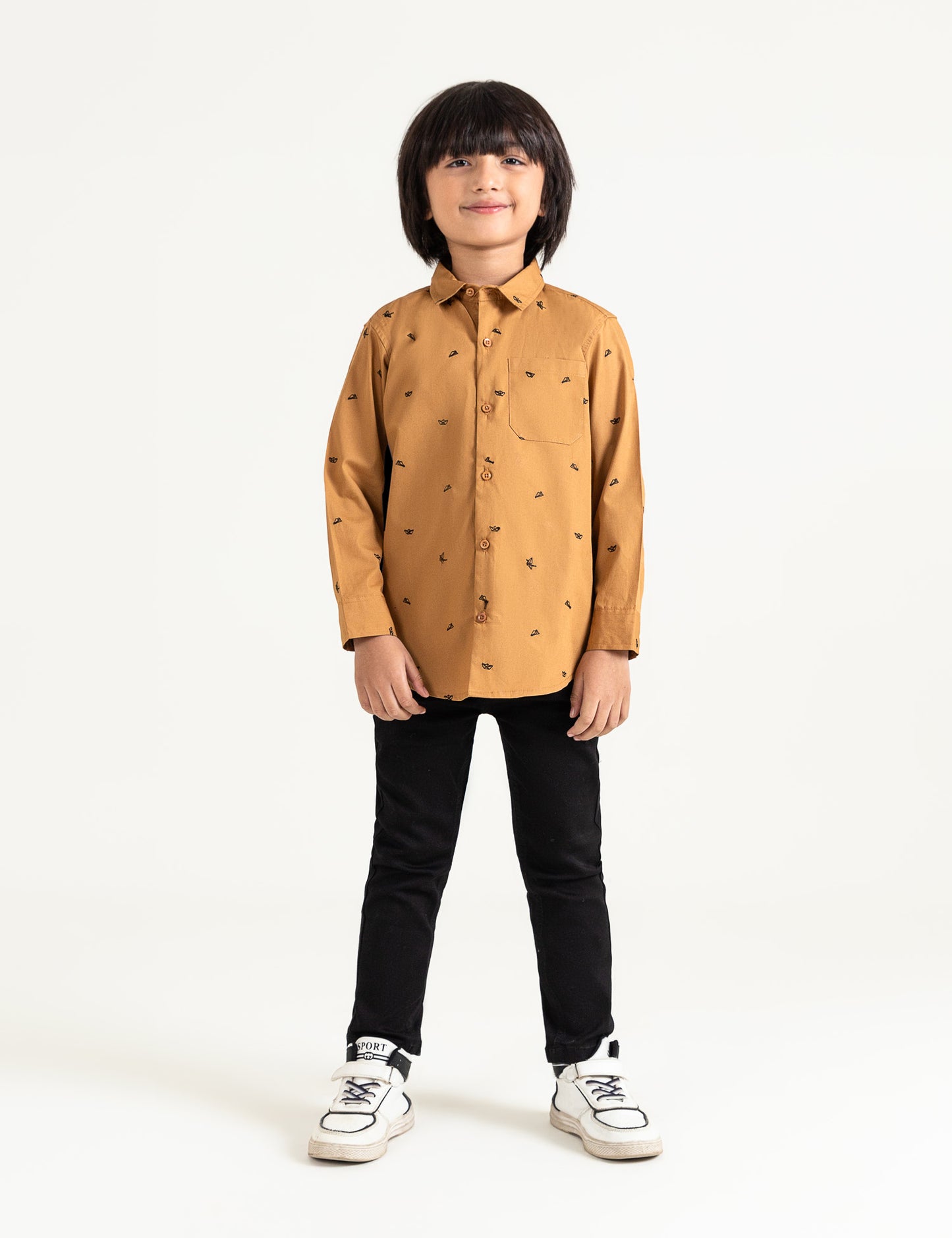 STYLISED EMBROIDERED SHIRT