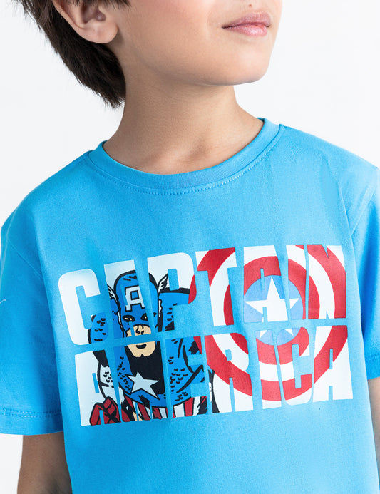 CAPTAIN AMERICA GRAPHIC T-SHIRT