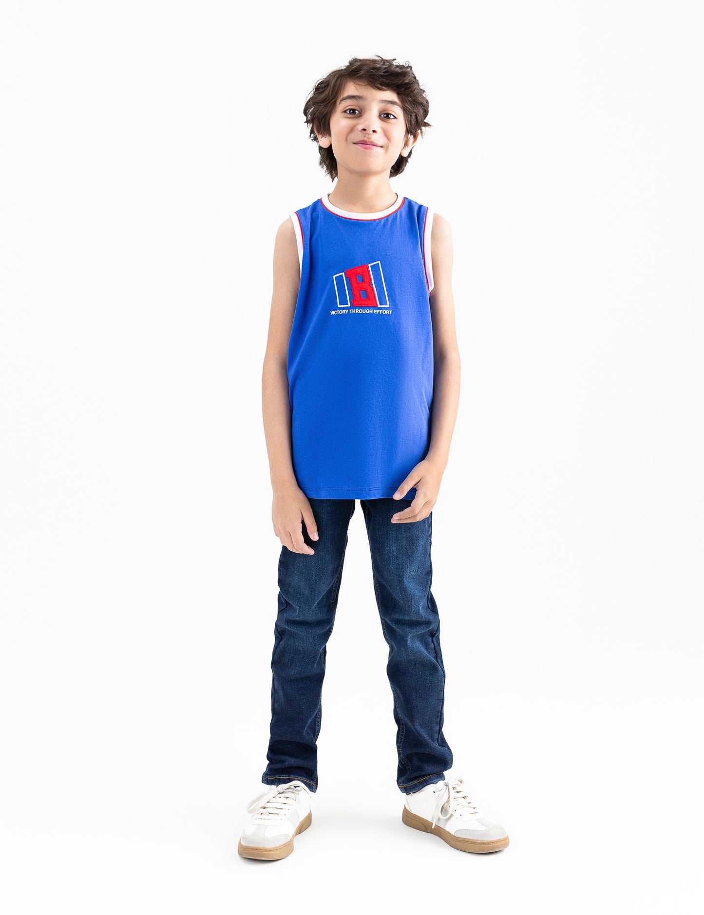 SLOGAN PRINTED TANK TOP