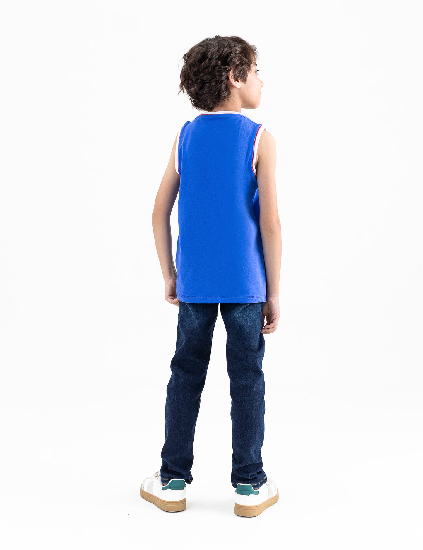 SLOGAN PRINTED TANK TOP