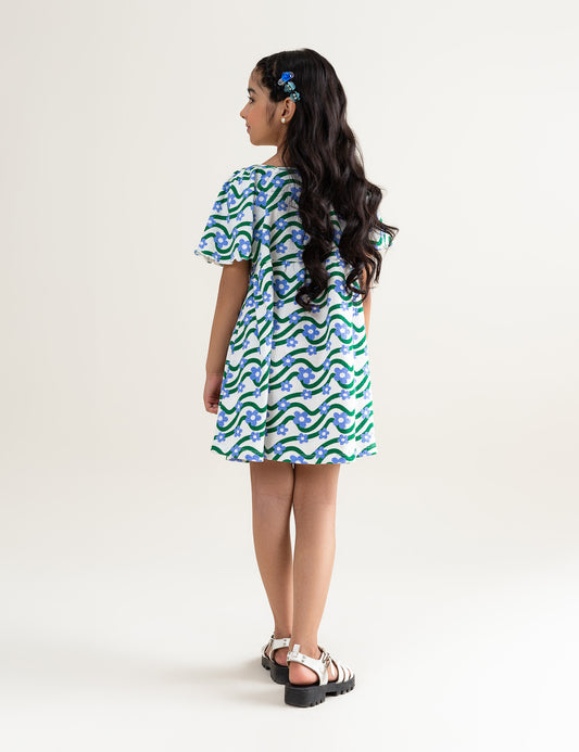 FLORAL PRINTED DRESS