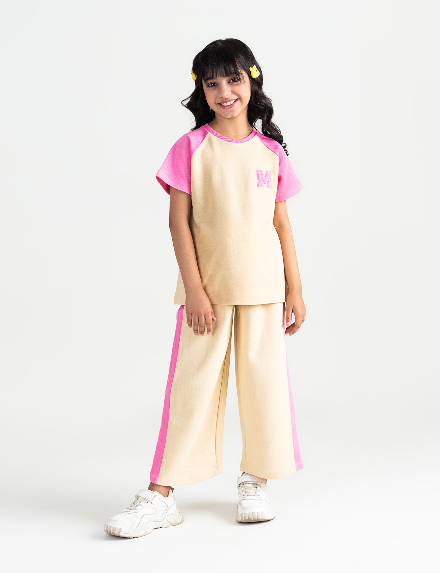 2 PIECE TOWEL EMBROIDERED SUIT