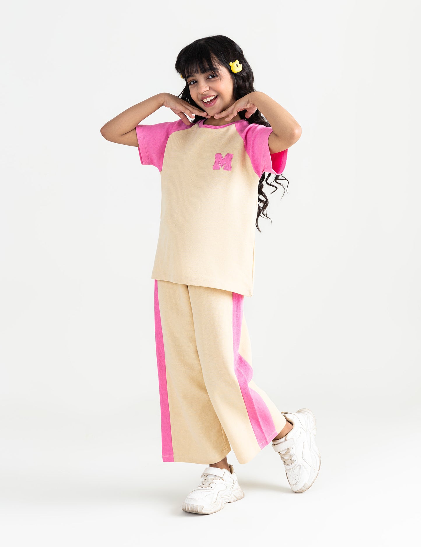 2 PIECE TOWEL EMBROIDERED SUIT