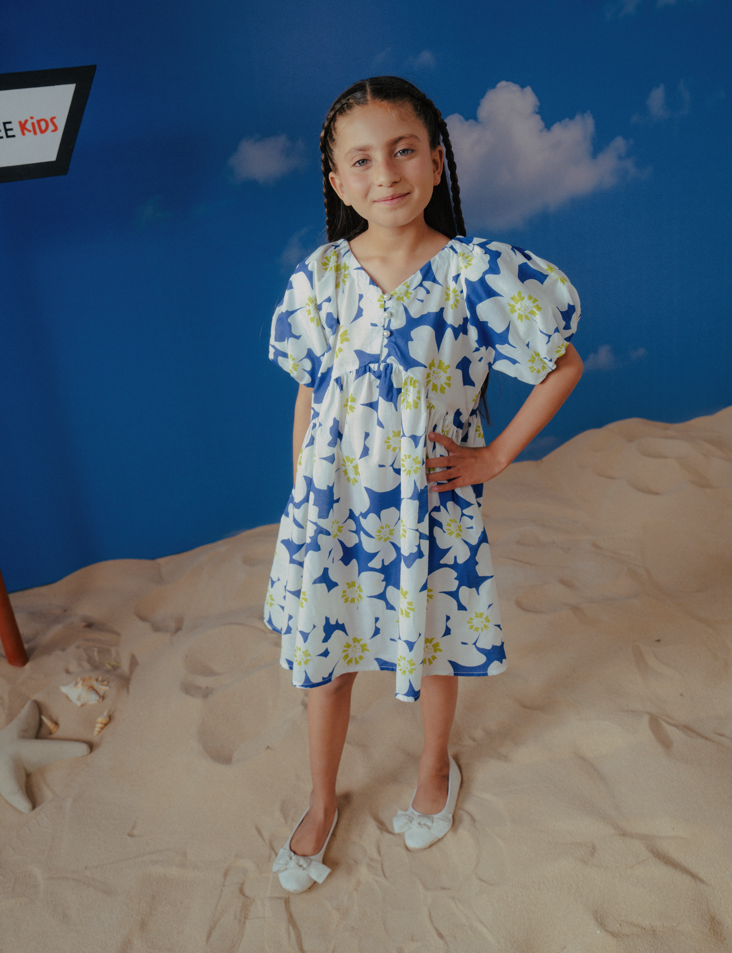 FLORAL PRINTED DRESS