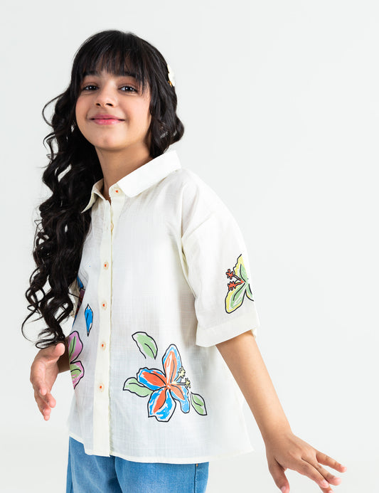 FLORAL PRINTED TOP