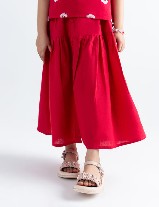 BUTTON DOWN SKIRT