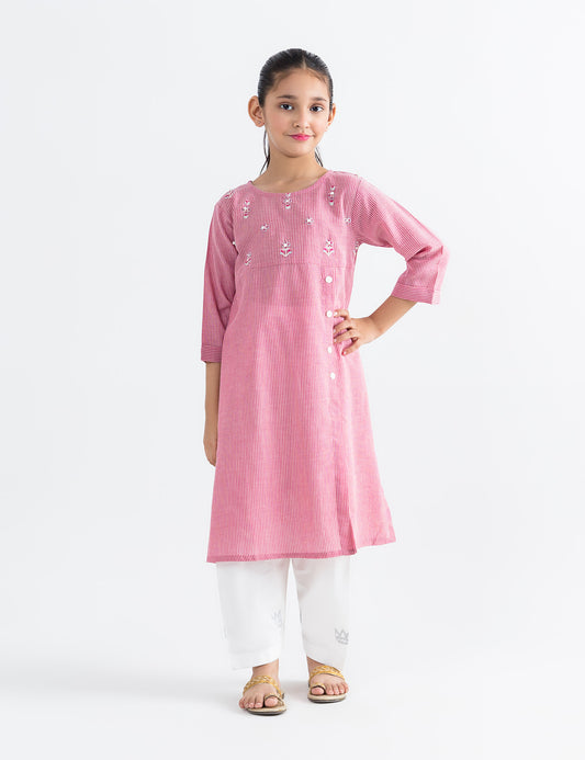 EMBROIDERED DRESS
