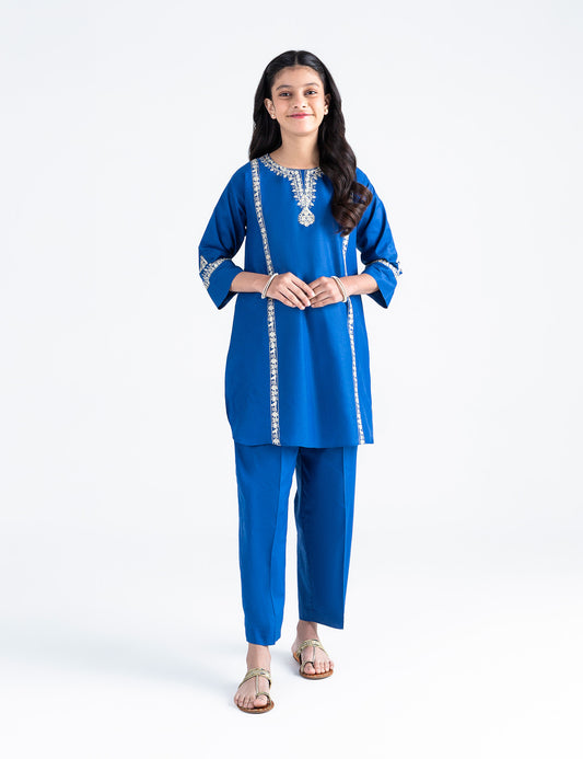 2 PIECE ETHNIC EMBROIDERED SUIT