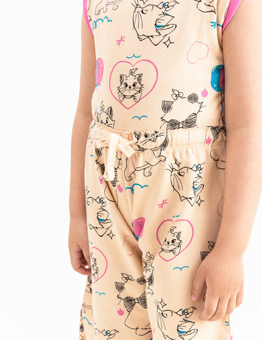 MARRIE KITTY PRINTED JUMPSUIT