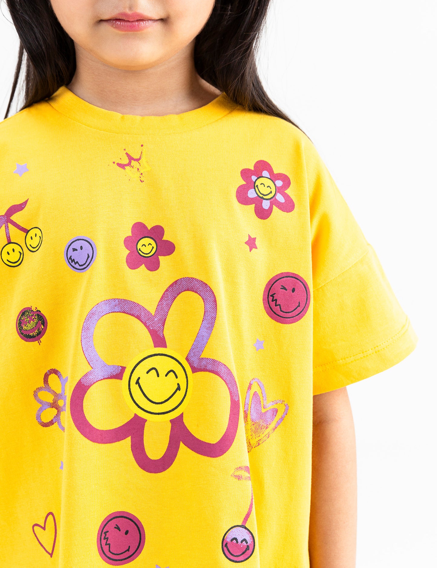 SMILEY GRAPHIC T-SHIRT