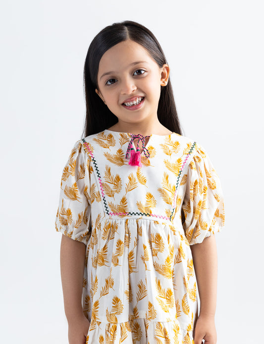 PRINTED DRESS