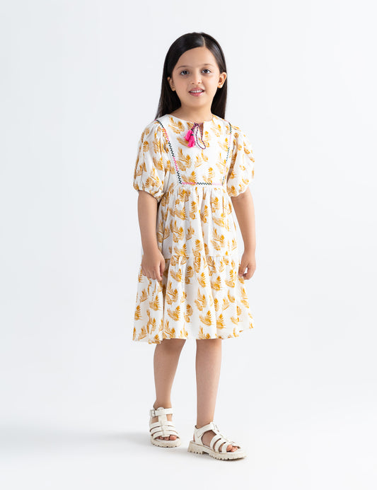 PRINTED DRESS