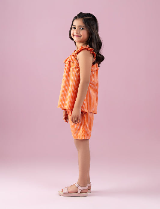 2 PIECE HONEY BEE EMBROIDERED SUIT