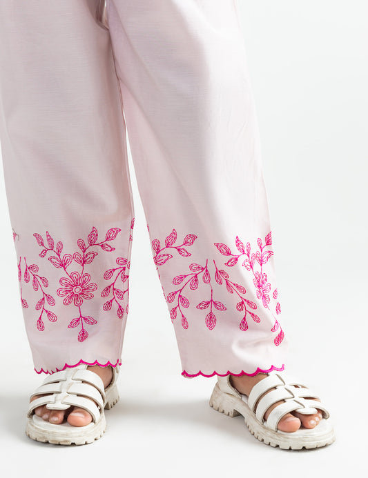 2 PIECE FLORAL EMBROIDERED SUIT