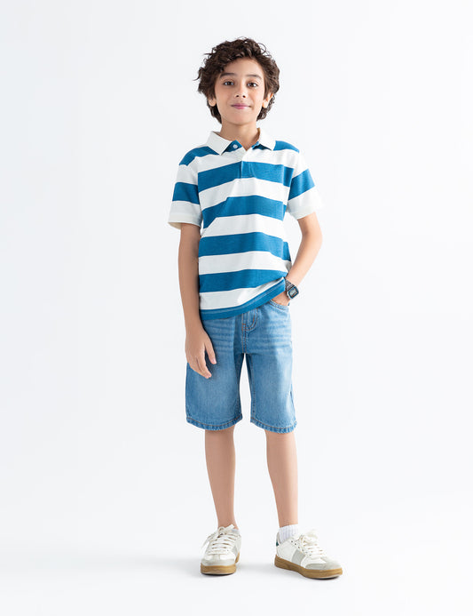 STRIPED POLO