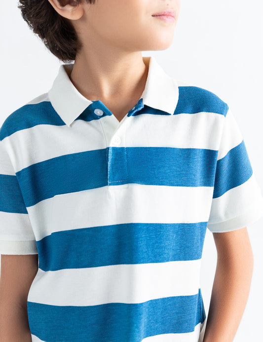 STRIPED POLO