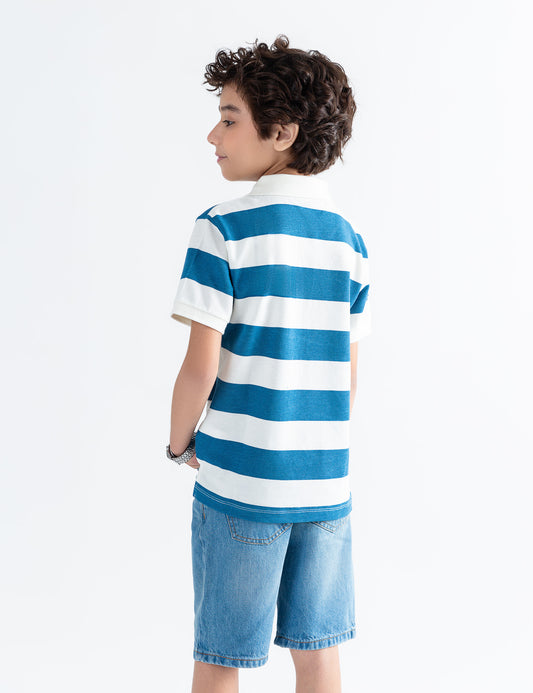 STRIPED POLO