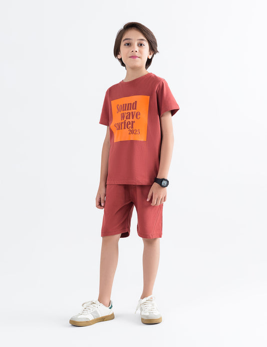 2 PIECE SOUND WAVE SURFER PRINTED SUIT