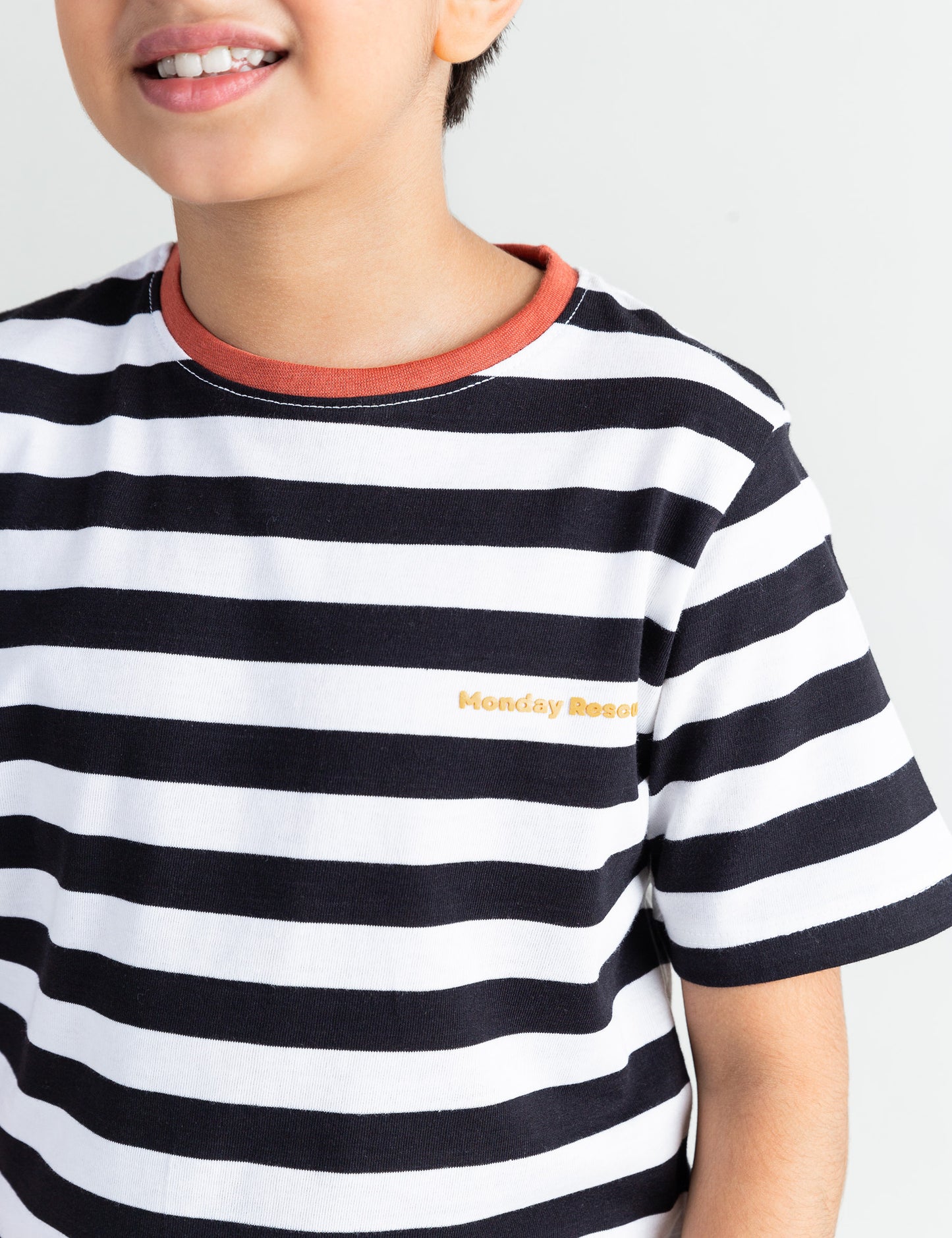 MONDAY RESCUE STRIPED T-SHIRT