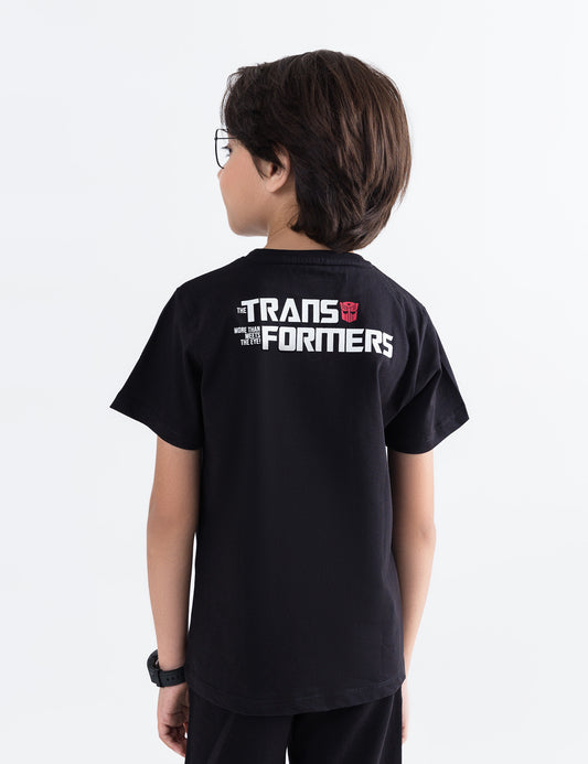 TRANSFORMERS PRINTED T-SHIRT