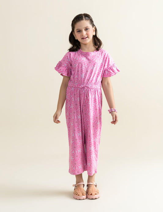 FLORAL PRINTED JUMPSUIT