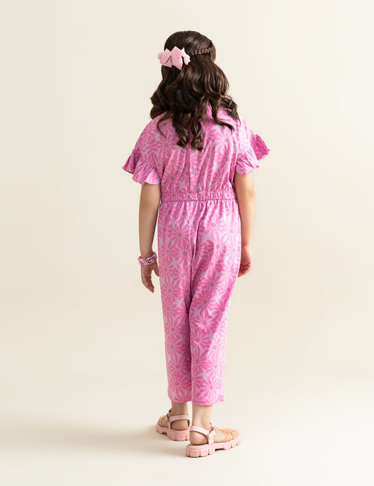 FLORAL PRINTED JUMPSUIT