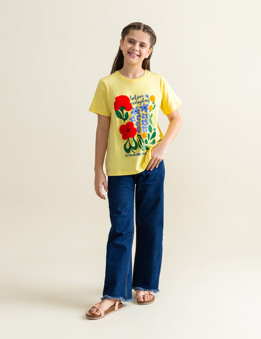 TOWEL EMBROIDERED T-SHIRT