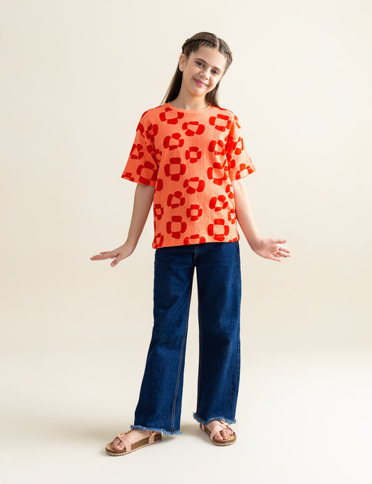 FLORAL PRINTED T-SHIRT