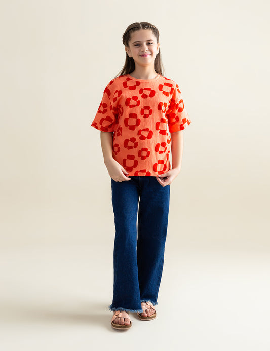FLORAL PRINTED T-SHIRT