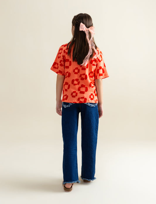 FLORAL PRINTED T-SHIRT