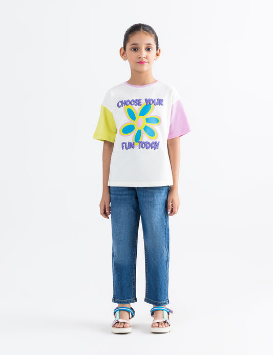 CHOOSE YOUR FUN PRINTED T-SHIRT