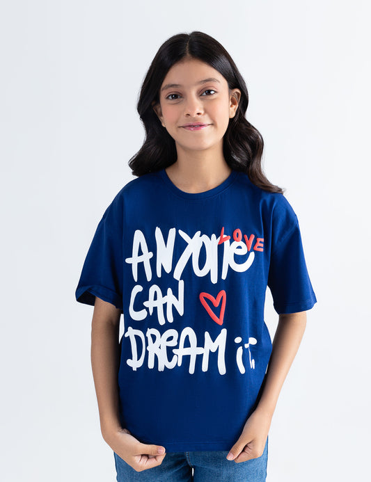 ANYONE CAN DREAM IT GRAPHIC T-SHIRT