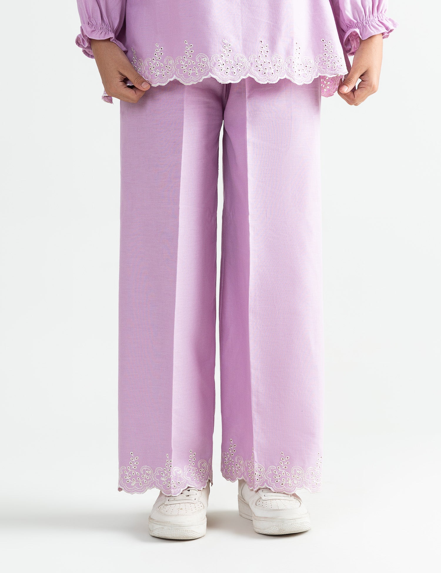 STYLISED EMBROIDERED TROUSER – BEECHTREE