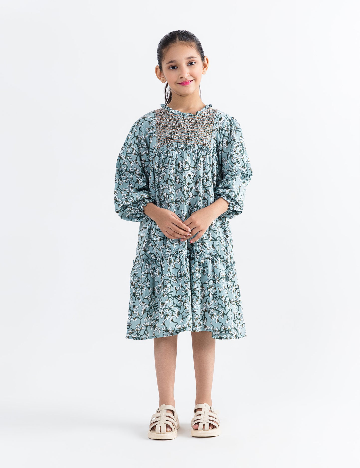 FLORAL PRINTED DRESS