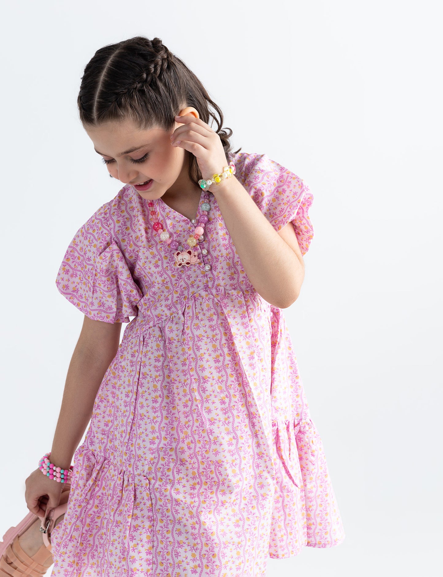 FLORAL PRINTED DRESS