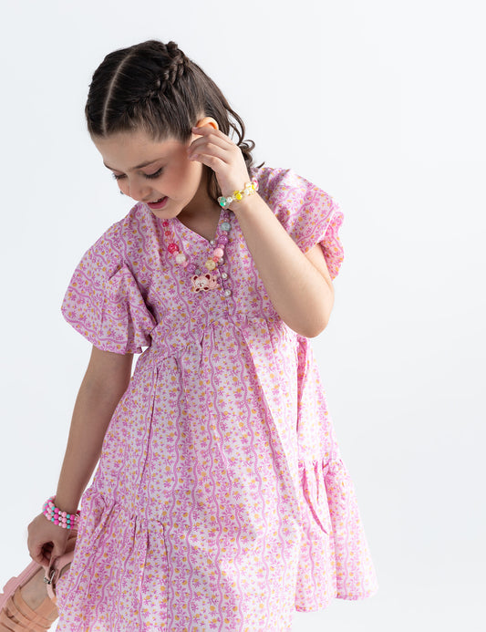FLORAL PRINTED DRESS