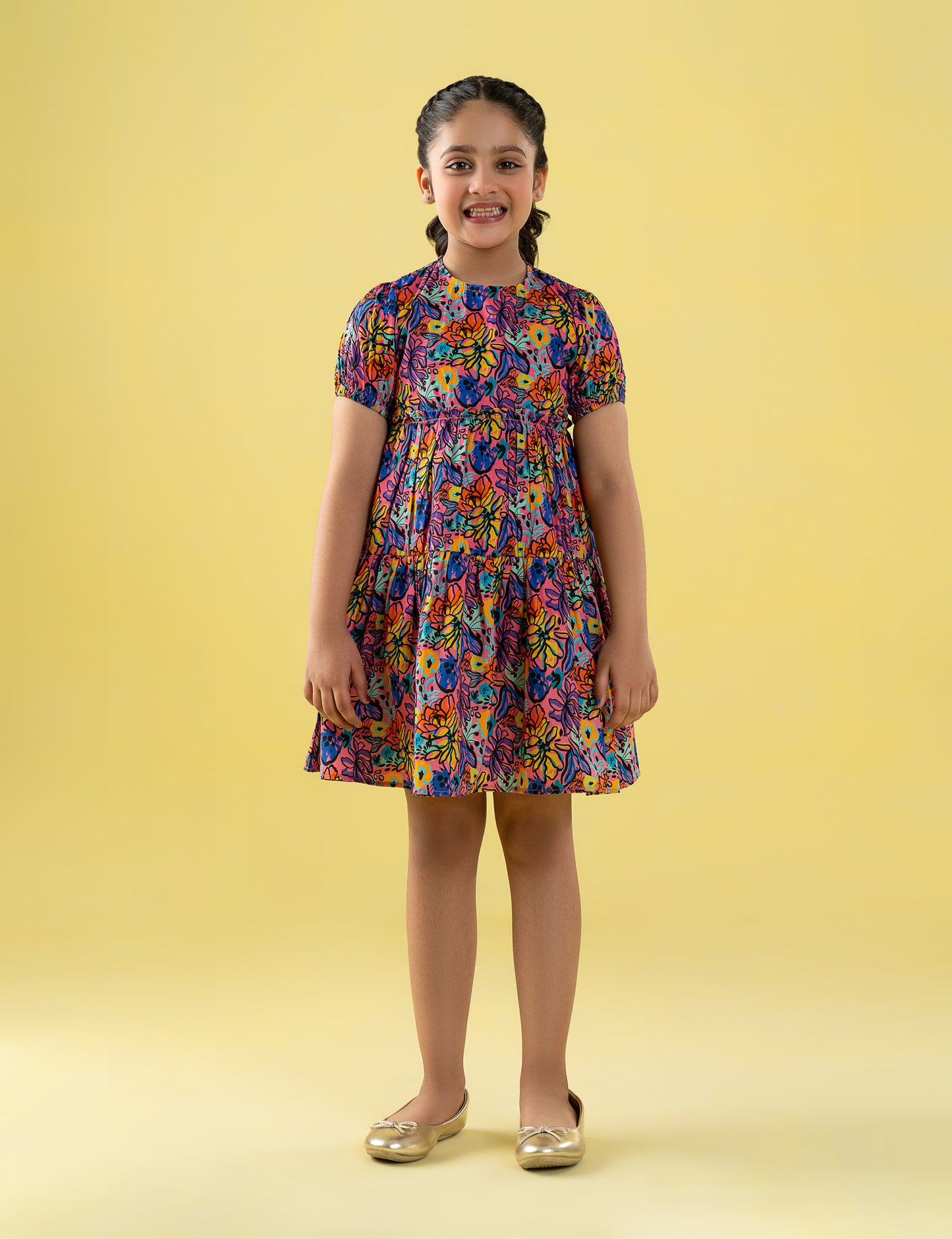 FLORAL PRINTED DRESS