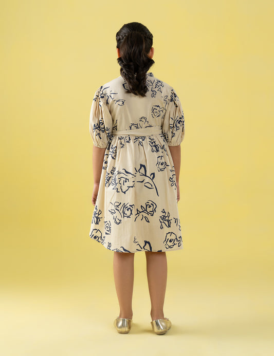 FLORAL PRINTED DRESS
