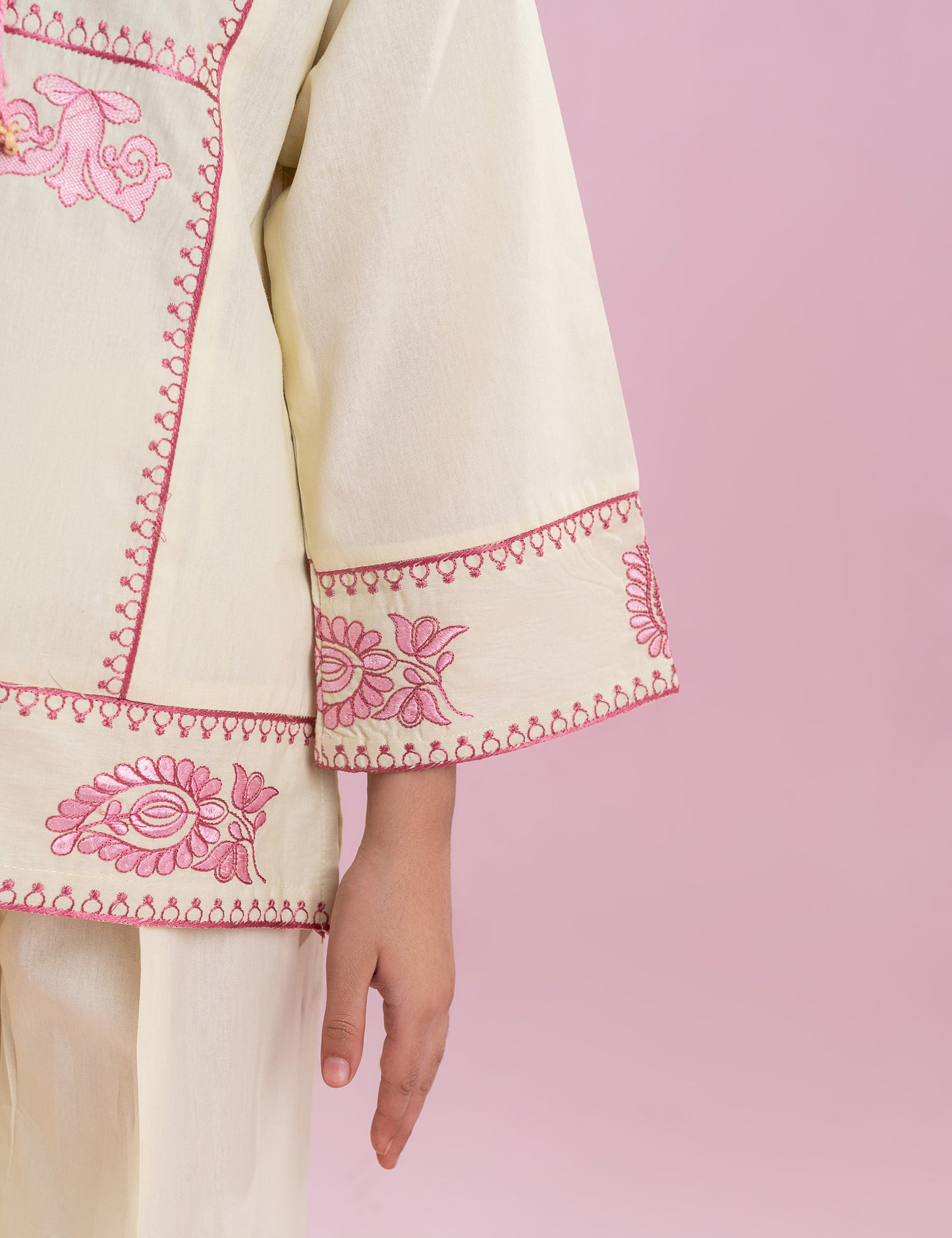 2 PIECE EMBROIDERED SUIT