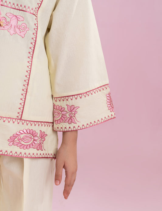 2 PIECE EMBROIDERED SUIT