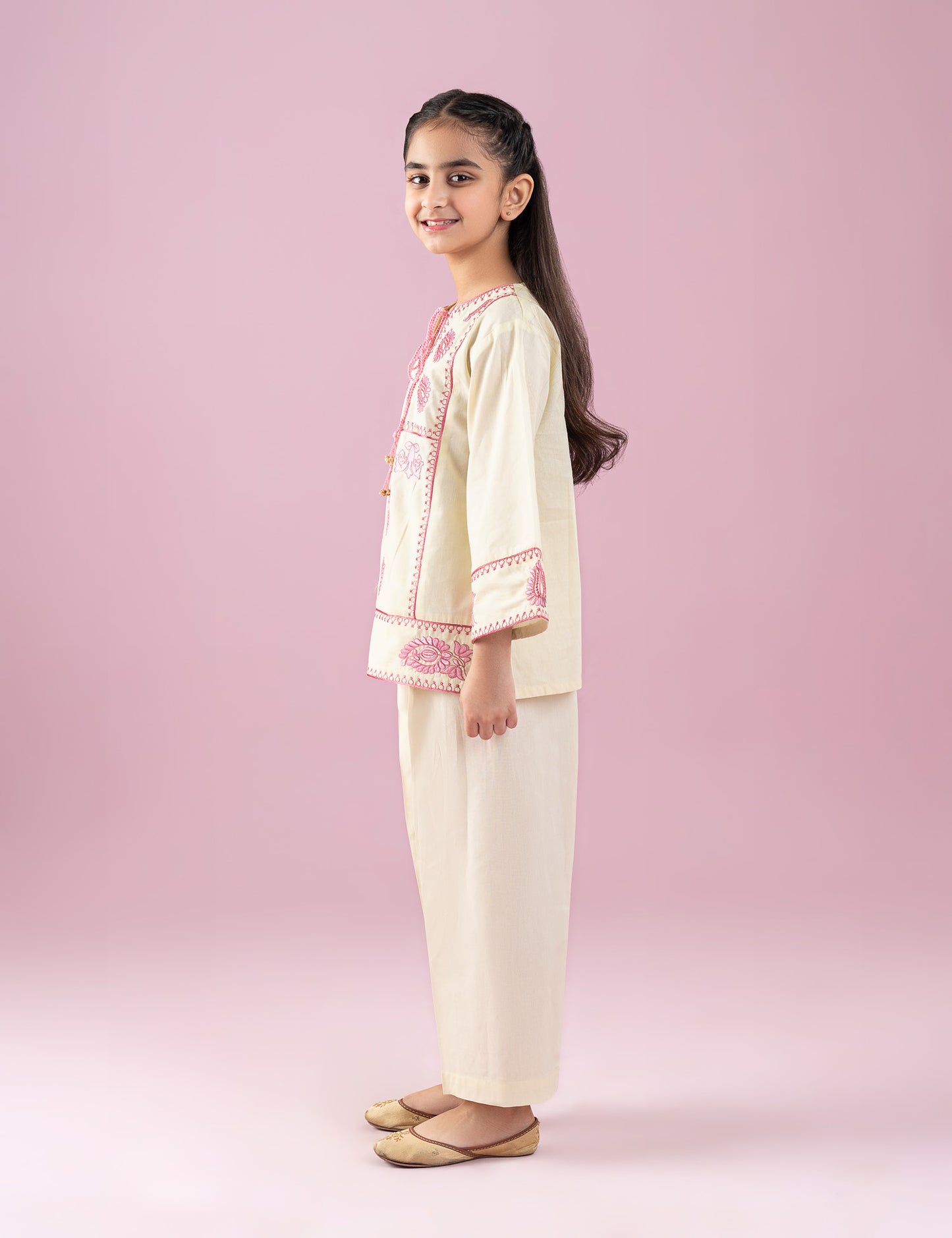 2 PIECE EMBROIDERED SUIT