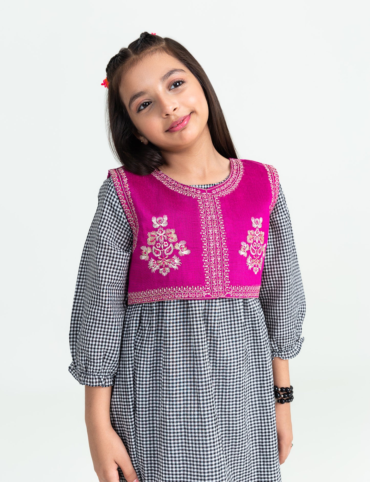 EMBROIDERED DRESS