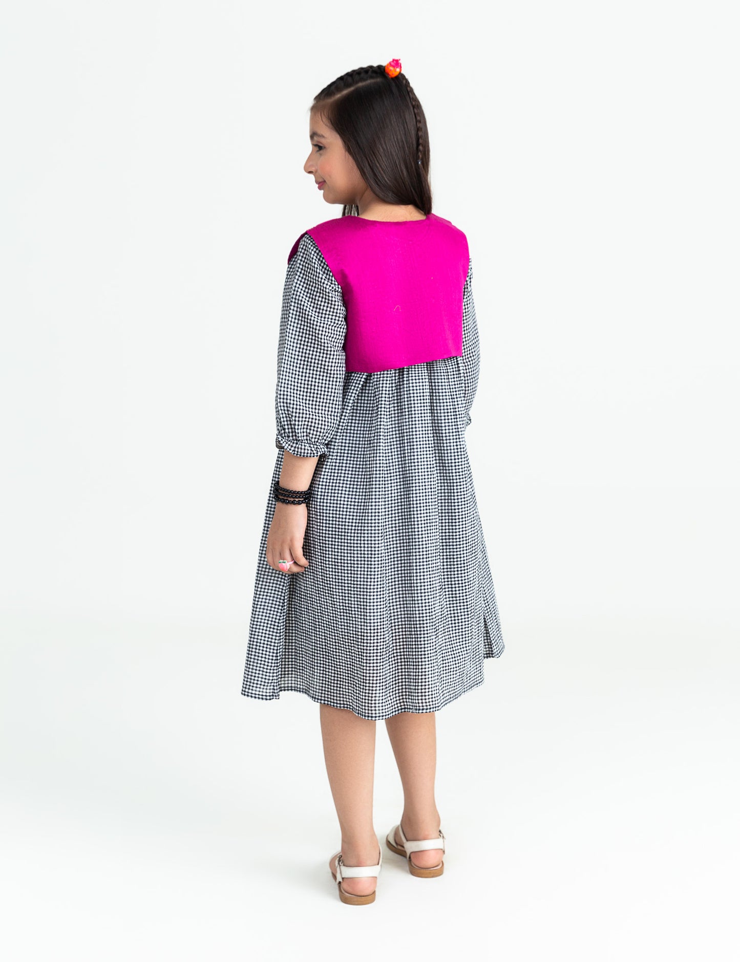 EMBROIDERED DRESS