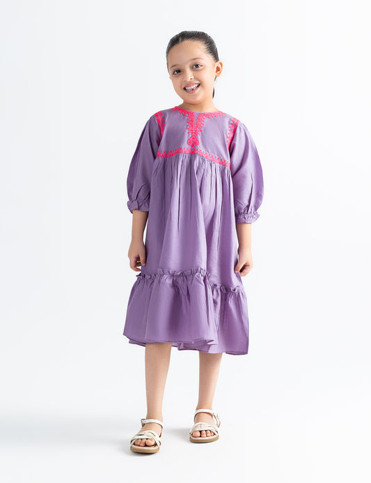 ETHNIC EMBROIDERED DRESS