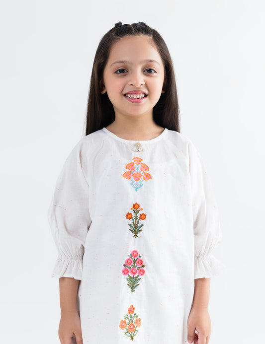 NEON EMBROIDERED KURTI