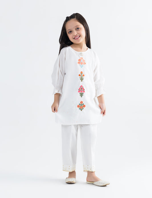 NEON EMBROIDERED KURTI