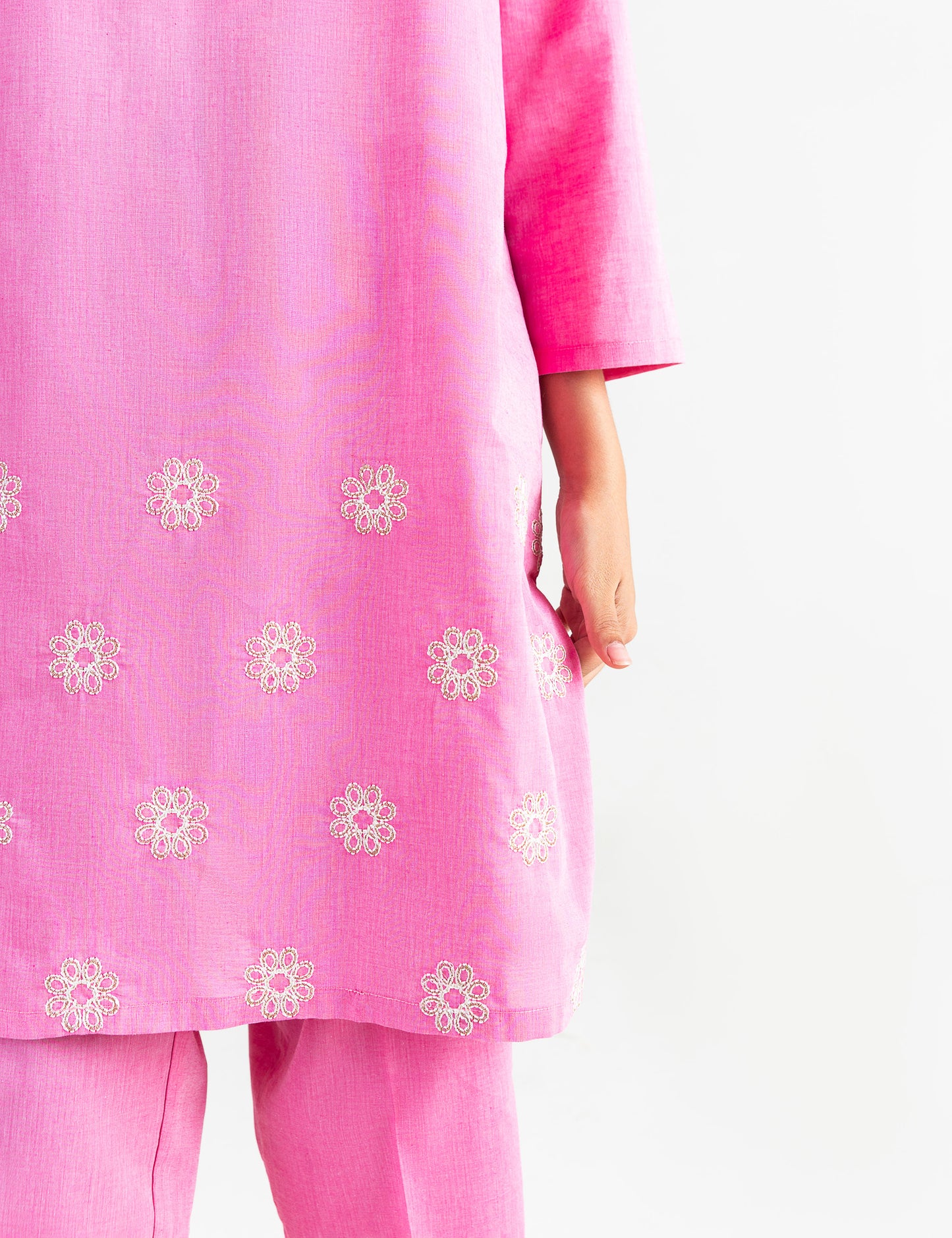 2 PIECE EMBROIDERED SUIT