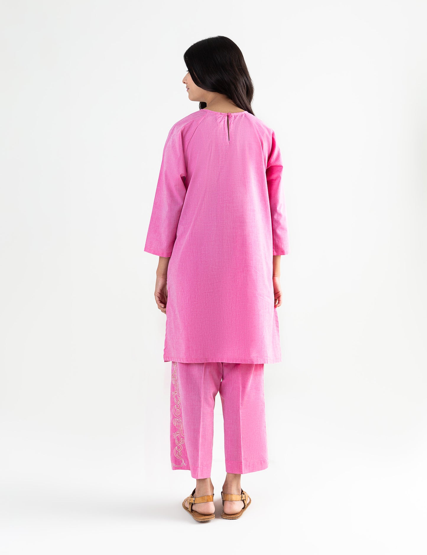 2 PIECE EMBROIDERED SUIT