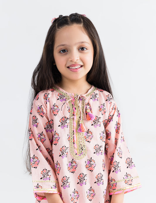 2 PIECE FLORAL PRINTED SUIT